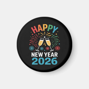 Imã Feliz Ano Novo 2026 Festa Engraçada Véspera de Ano