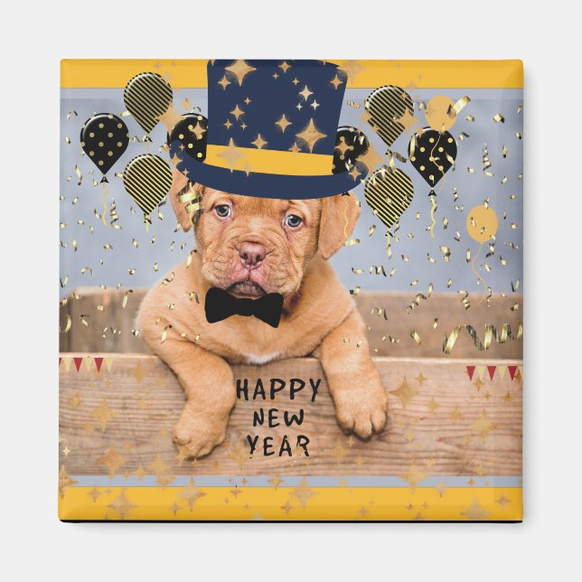 Imã Feliz ano novo do Ano Novo (Frente)