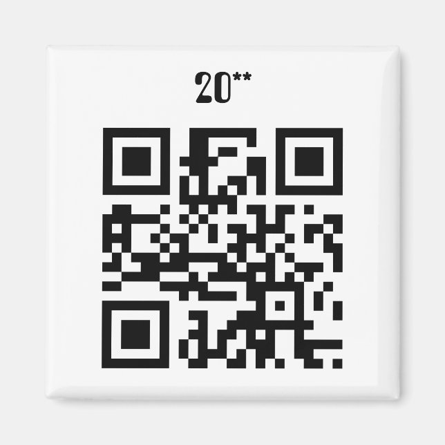 Imã Feliz ano novo - Inglês (Frente)