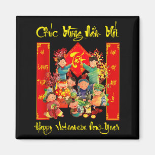 Imã Feliz Ano Novo Vietnamita Chuc Mung Nam Moi Tet Ho