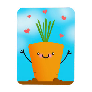 Ímã Feliz Carrot