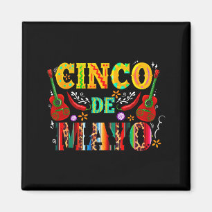 Imã Feliz cinco de maio sombrero mexicano margarita
