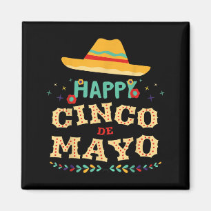 Imã Feliz cinco de maio vamos festejar homens festa me