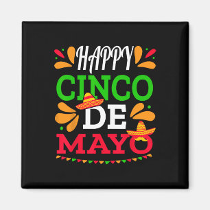Imã Feliz Cinco De Mayo Festa Mexicana 5 De Maio Homen
