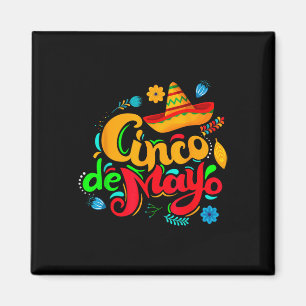 Imã Feliz Cinco de Mayo Men Women Kids 5 De Mayo Mexic