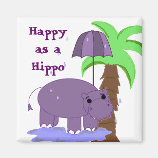 Imã Feliz como um Hipopótamo