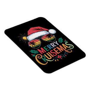 Ímã Feliz Cruisemas 2024 Natal Papai Noel Rena
