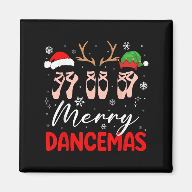 Imã Feliz Dancemas Balé De Natal Ss Cujo Sss É Giro (Frente)
