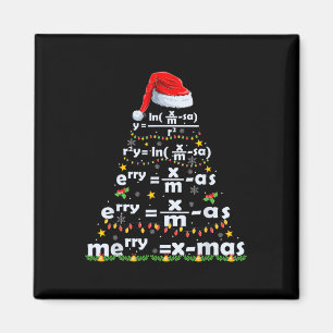 Imã Feliz de Equação de Matemática X-mas Engraçado Pro