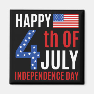 Imã Feliz Dia 4 De Julho Da Independência
