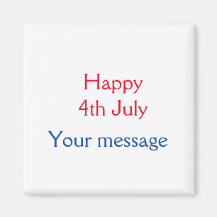 Imã Feliz dia 4 de julho da independência adicione o n