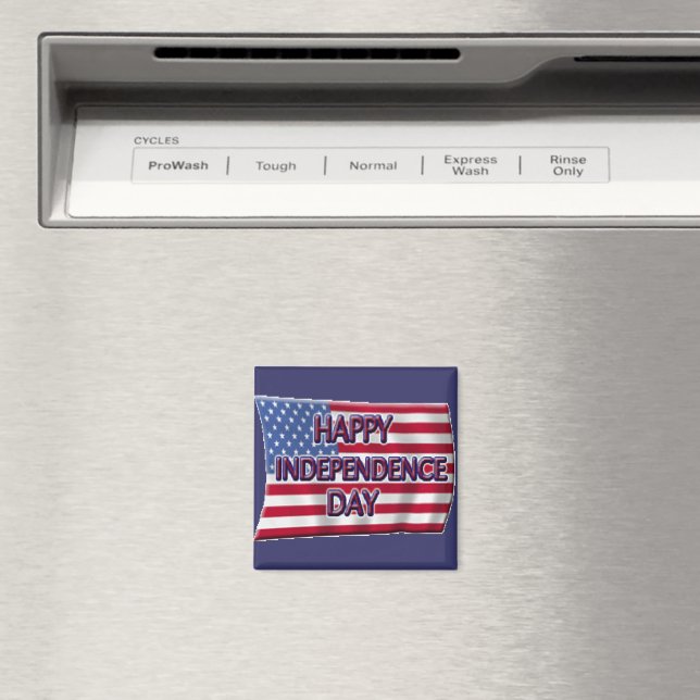 Imã Feliz Dia da Independência (In Situ (Dishwasher))