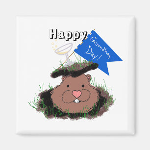 Imã Feliz Dia da Marmota