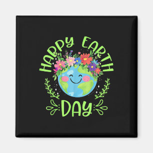 Imã Feliz Dia da Terra 2025 Crianças Cute Earth Day To