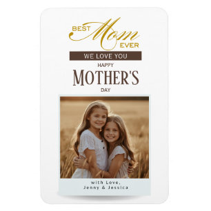 Ímã Feliz Dia das Mães Melhor Mãe de Todos os Tempos F