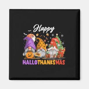 Imã Feliz Dia de Ação de Graças do Gnomo do Hallothank