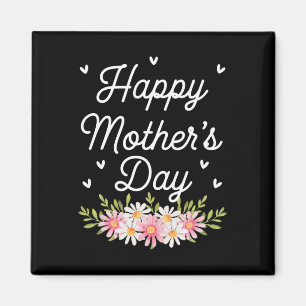 Imã Feliz Dia de as mães 2025 Mãe Vovó Daisy Por Mama