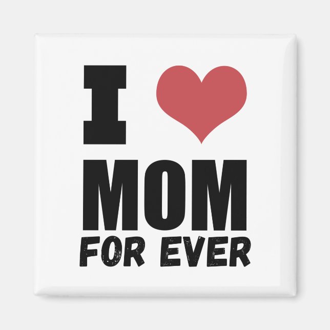 Imã Feliz dia de as mães Ama Mãe Para Sempre (Frente)
