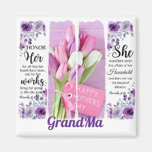 Imã Feliz Dia de as mães Christian Floral Brussel