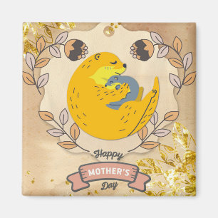 Imã Feliz Dia de as mães, Cuja Morte e Bebê Floral