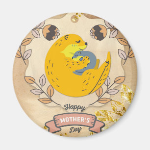 Imã Feliz Dia de as mães, Cuja Morte e Bebê Floral