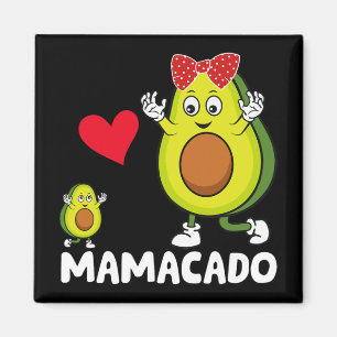 Imã Feliz dia de as mães Mamãe Melhor Mãe Avocado Mama