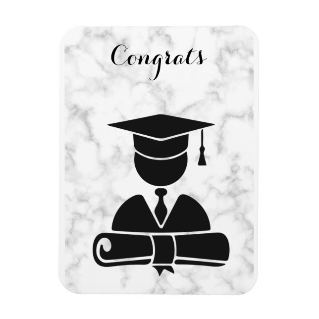 Ímã Feliz Dia de Graduação Beatiful (Vertical)