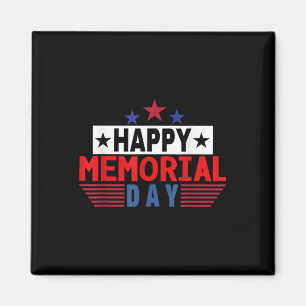 Imã Feliz Dia de Memória dos Eua Bandeira Americana Pa