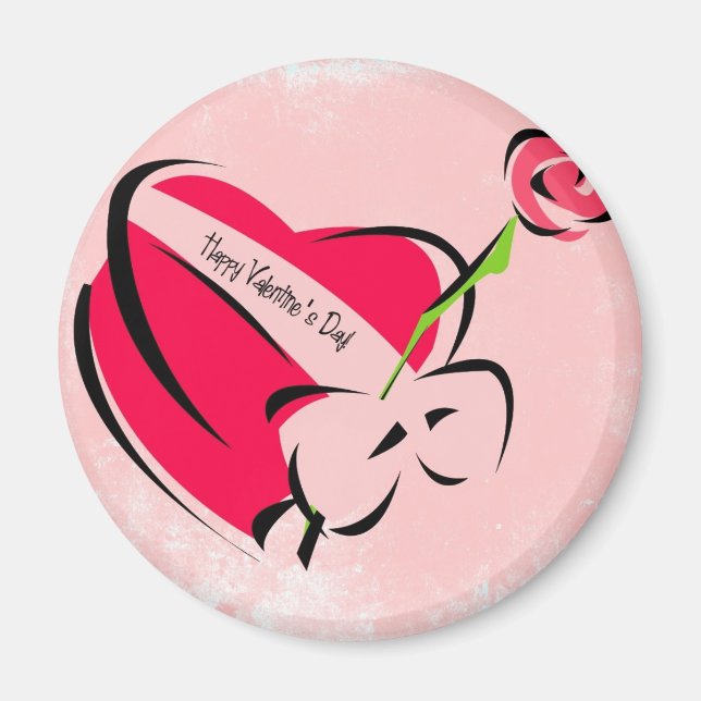 Imã Feliz dia de os namorados (Frente)