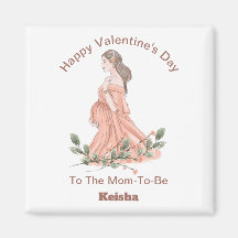 Feliz dia de os namorados Ao Magneta Da Mãe Em Ser