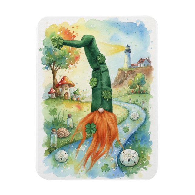 Ímã Feliz Dia de São Patrício  (Vertical)