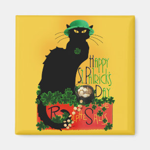 Imã Feliz Dia de São Patrício - Le Chat Noir