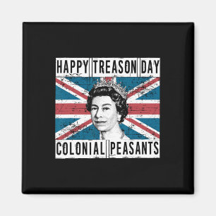 Imã Feliz Dia de Traição Britânico 4 de julho