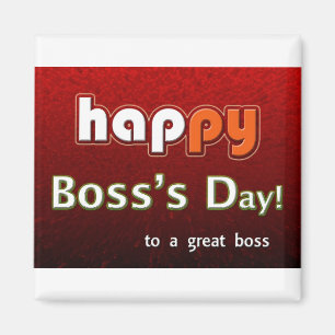 Imã Feliz dia do chefe para um chefe Excelente