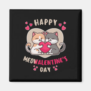Imã Feliz Dia do Meowalentino Garotas Solteiras Amam G