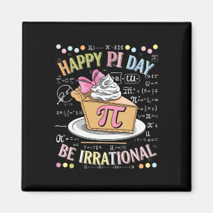 Imã Feliz Dia do Pi Matemática Divertida Treinadora Pr