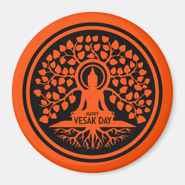 Imã Feliz Dia do Vesak (Frente)