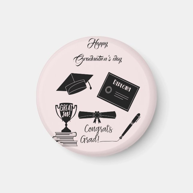 Imã Feliz Dia dos Graduações (Frente)