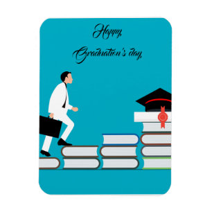 Ímã Feliz Dia dos Graduações