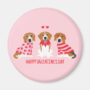 Imã Feliz Dia dos Namorados Cachorros