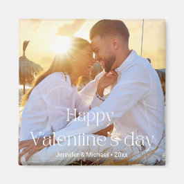 Imã feliz dia dos namorados casal foto roteiro moderno