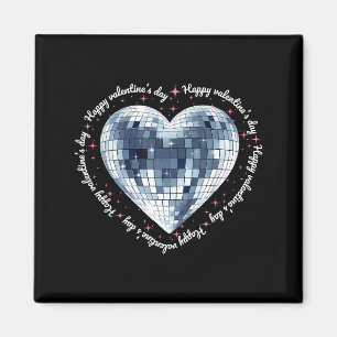 Imã Feliz Dia dos Namorados Divertida Coquette Diamant