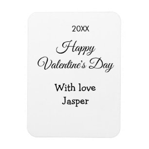 Ímã Feliz dia dos namorados nome amor simples ano esti