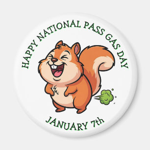 Imã Feliz Dia Nacional de Emissão de Gases 7 de jane