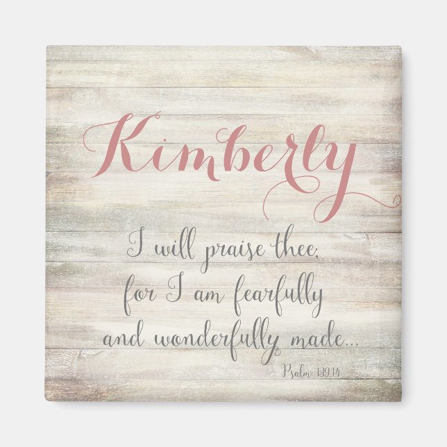 Imã Feliz E Maravilhosamente Feito - Ps. 139:14 (Frente)