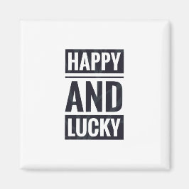 Imã Feliz e sortudo