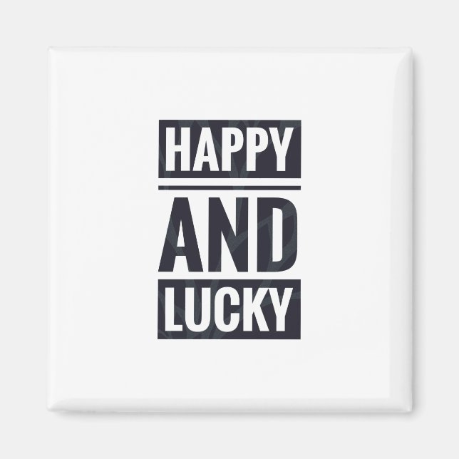 Imã Feliz e sortudo (Frente)