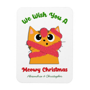 Ímã Feliz Feriado de Natal Feliz Personalize