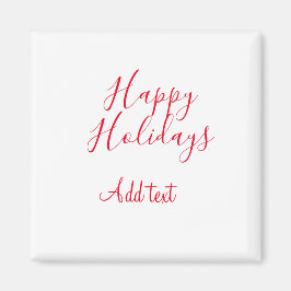 Imã Feliz feriado natalino simples mi