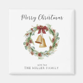 Imã Feliz Frota de Natal com Ouros